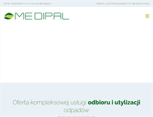 Tablet Screenshot of medipal.pl